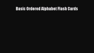 Read Book Basic Ordered Alphabet Flash Cards ebook textbooks