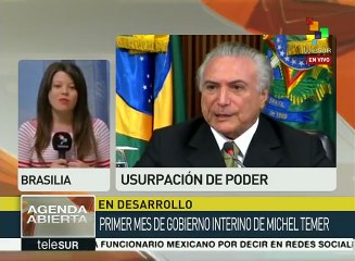 Mantienen brasileños rechazo al presidente interino
