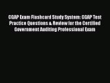 Read Book CGAP Exam Flashcard Study System: CGAP Test Practice Questions & Review for the Certified