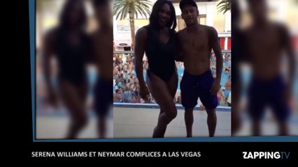 Neymar et Serena Williams ultra complices à la piscine (Vidéo)