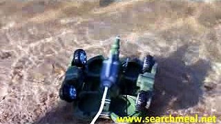 RC Amphibious Tank - Shoot Water Cannon
