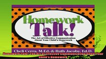 read here  Homework Talk The Art of Effective Communication About Your Childs Homework