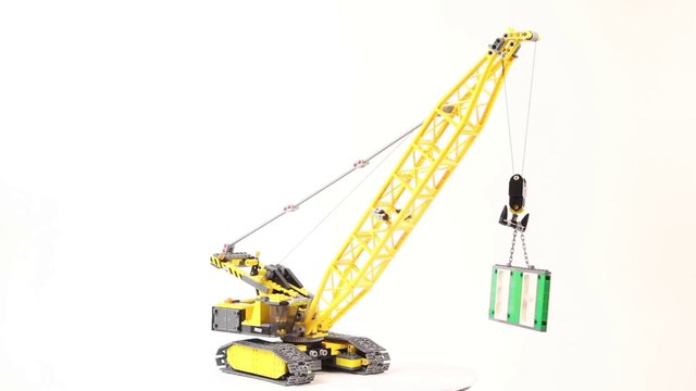 Lego City 7632 Crawler Crane - Lego Speed Build