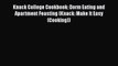 [PDF] Knack College Cookbook: Dorm Eating and Apartment Feasting (Knack: Make It Easy (Cooking))