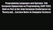 Read Programming Languages and Systems: 11th European Symposium on Programming ESOP 2002 Held