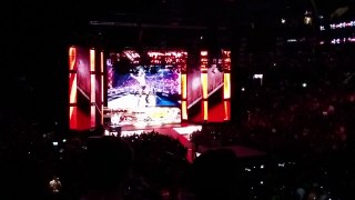 WWE RAW opening pyro live 8/24/15