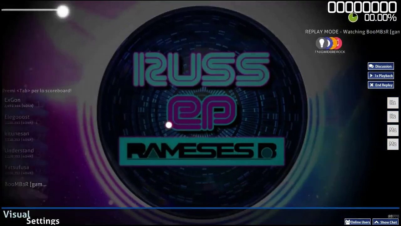 Osu! Rameses B-Flaklypa (normal) (HR,NC,FL,SD) [RANK #25]