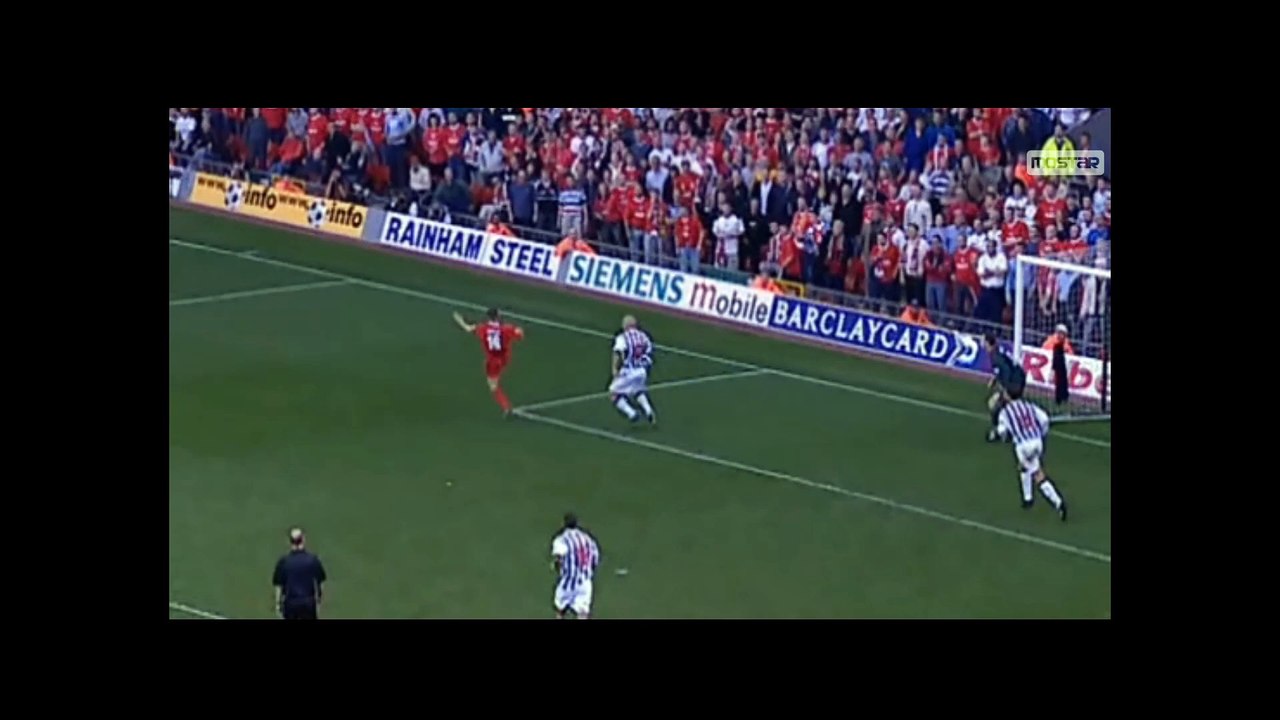 John Arne Riise Goals for Liverpool