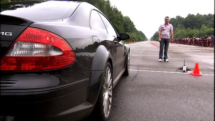 Moscow Unlim 500: Audi RS6 vs Mercedes CLS55 AMG