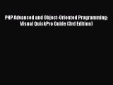 Read PHP Advanced and Object-Oriented Programming: Visual QuickPro Guide (3rd Edition) PDF