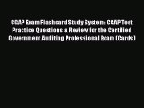 Read Book CGAP Exam Flashcard Study System: CGAP Test Practice Questions & Review for the Certified