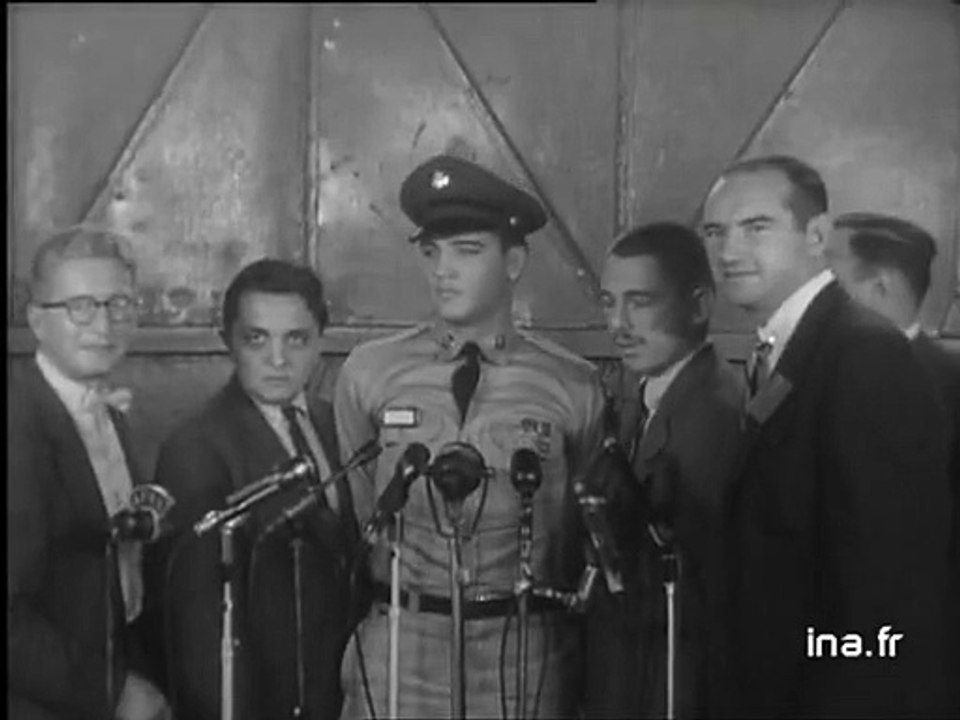 Elvis Presley de passage à New York