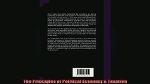 FREE DOWNLOAD  The Principles of Political Economy  Taxation  BOOK ONLINE