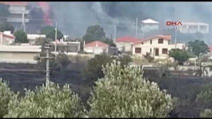 İzmir Karaburun'da Yangın 15 Hektarda Etkili Oldu