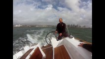 Beneteau Oceanis 38 Sailing in 25 knots