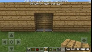 Minecraft 0.15.1 Restone icatları (Otomatik kapı)