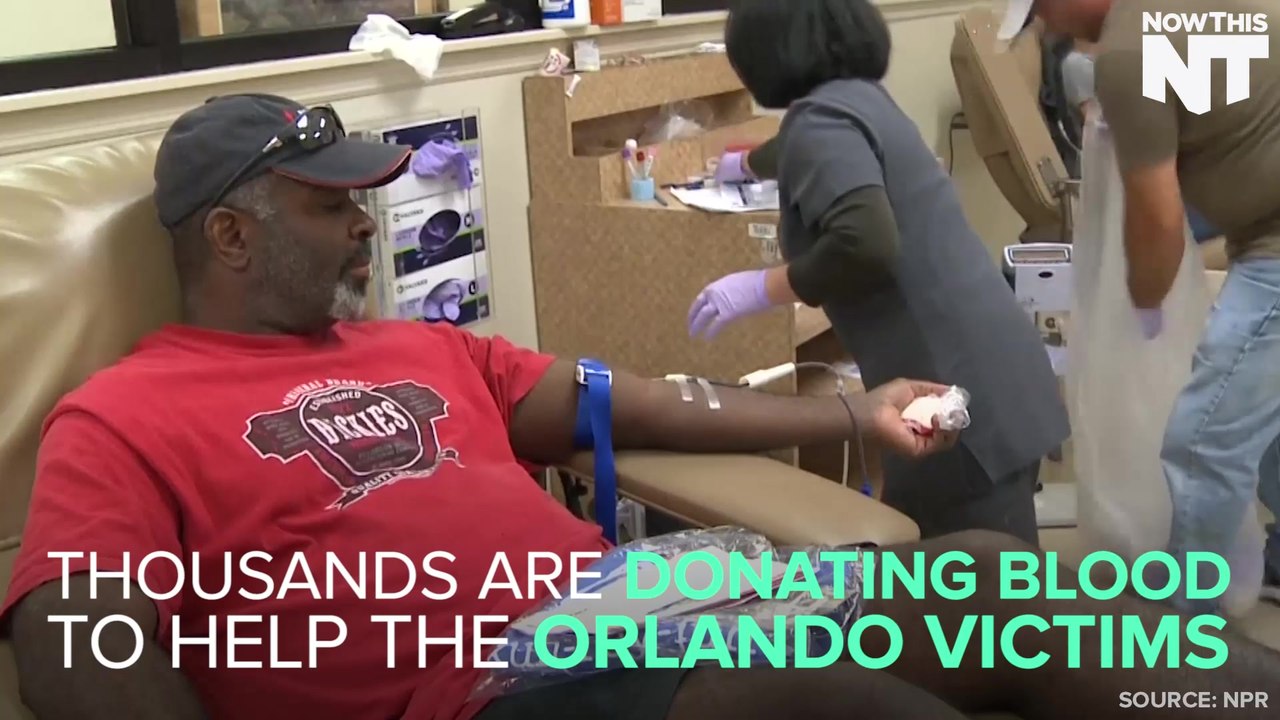 Orlando's Blood Banks Are At Capacity In Wake Of Nightclub Shooting