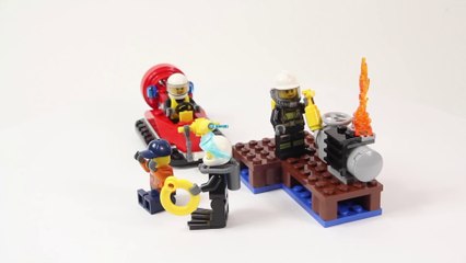 Lego City 60106 Fire Starter Set - Lego Speed Build