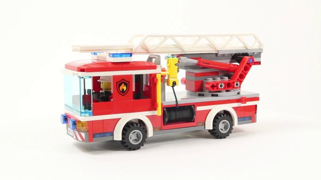 Lego City 60107 Fire Ladder Truck - Lego Speed Build