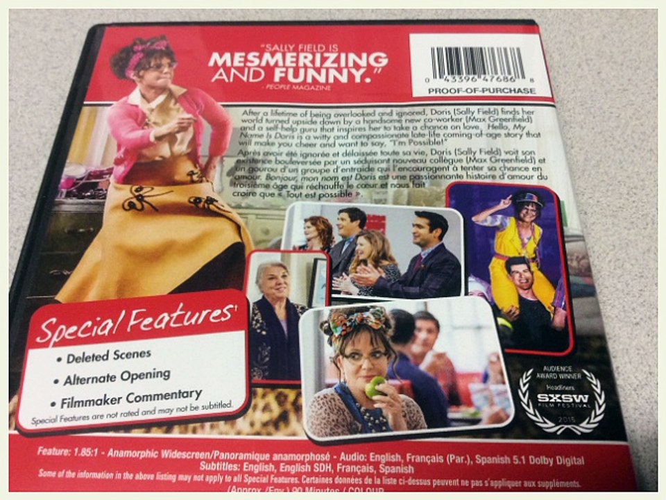Critique DVD Hello, My Name is Doris (Bonjour, mon nom est Doris)
