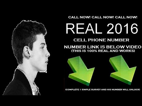 Shawn Mendes phone number