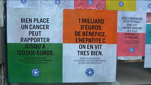 Bien placé, un cancer peut rapporter jusqu’à 120 000 euros : La campagne choc de Médecins du monde censurée - Le 13/06/2016 à 19h00