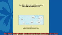 Enjoyed read  The 20132018 World Outlook for Ticket Reselling Services