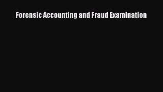 Download Forensic Accounting and Fraud Examination PDF Online