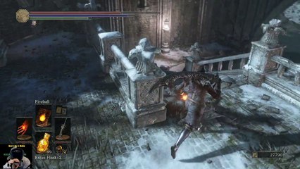 Dark Souls 3 Part 11b Irithyll of the Boreal Battle Boss as Sorcerer