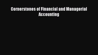 Read Cornerstones of Financial and Managerial Accounting Ebook Free