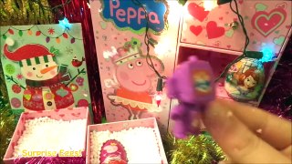 Kinder Surprise Eggs Christmas Peppa Pig, Sofia The First Toys for Kids