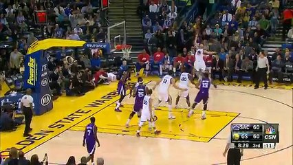 Klay Thompson's record breaking 37-points i=at the third quarter