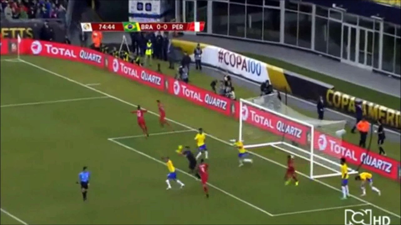 Copa América: Brasil 0 Perú 1 // Gol polémico de Ruidíaz