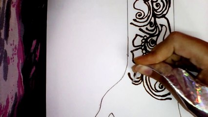 BEAUTIFUL ARABIC MEHANDI DESIGN