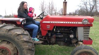 Ellie's First Tractor Ride