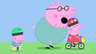 Peppa Pig Episodes - Peppa Learns How to Ride a Bike [English Episodes]
