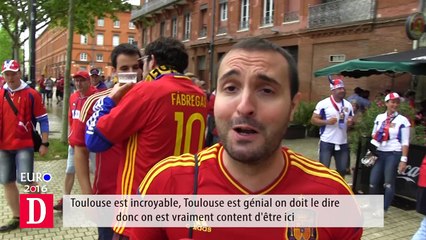 Euro 2016: Toulouse à l'heure espagnole
