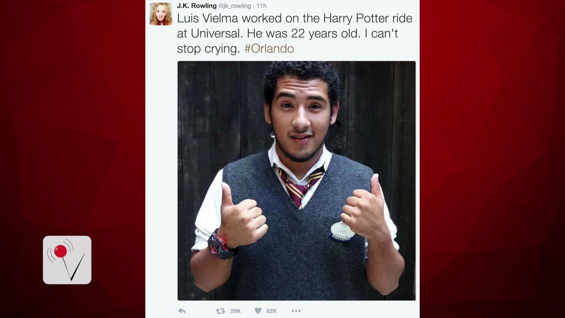 ⁣Harry Potter Author J.K. Rowling Has Unique Connection To Orlando Shooting Victim