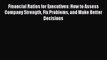 Read Financial Ratios for Executives: How to Assess Company Strength Fix Problems and Make