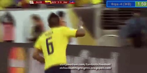 Christian Noboa Goal 3:0 | Ecuador vs Haiti (Copa America 2016) HD