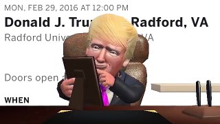 Donald Trump Radford University Radford, VA 2-29-2016