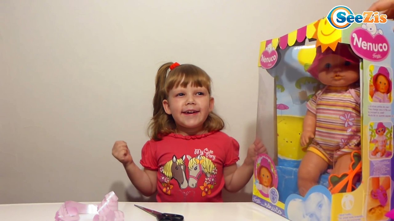Кукла Ненуко. Новая игрушка для Девочки Ники. Видео для детей. Nenuco Baby Doll. Tiki Taki Nika