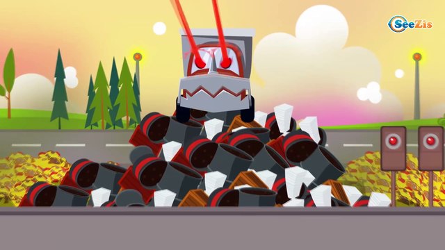 Мусоровоз Уборкин. Мультики про машинки. Мусоровоз Оборотень. Сборник мультиков 5-8 серии. Сезон 1