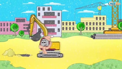 ✔ Traktörün maceraları çocuklar için / Arabalar hakkında çizgi filmlerinin koleksyonu / Bölüm 7 ✔