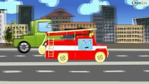 ✔ Un Camión Monstruo la carrera en el camino de arena | Carritos Para Niños | Dibujos animados ✔