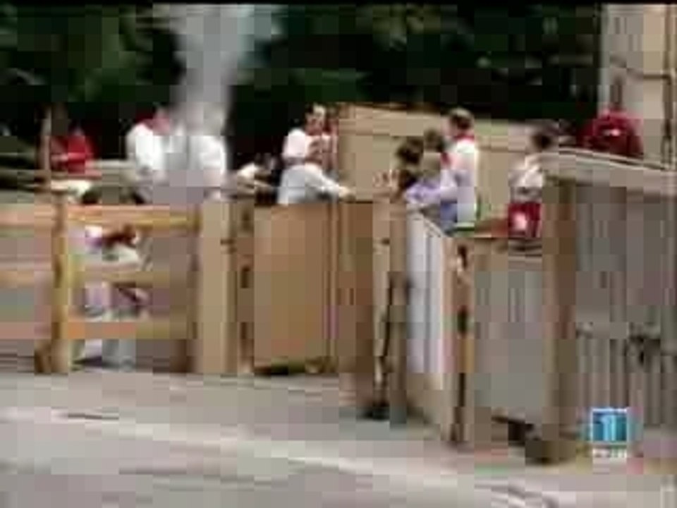 Pamplona 2007, el encierro