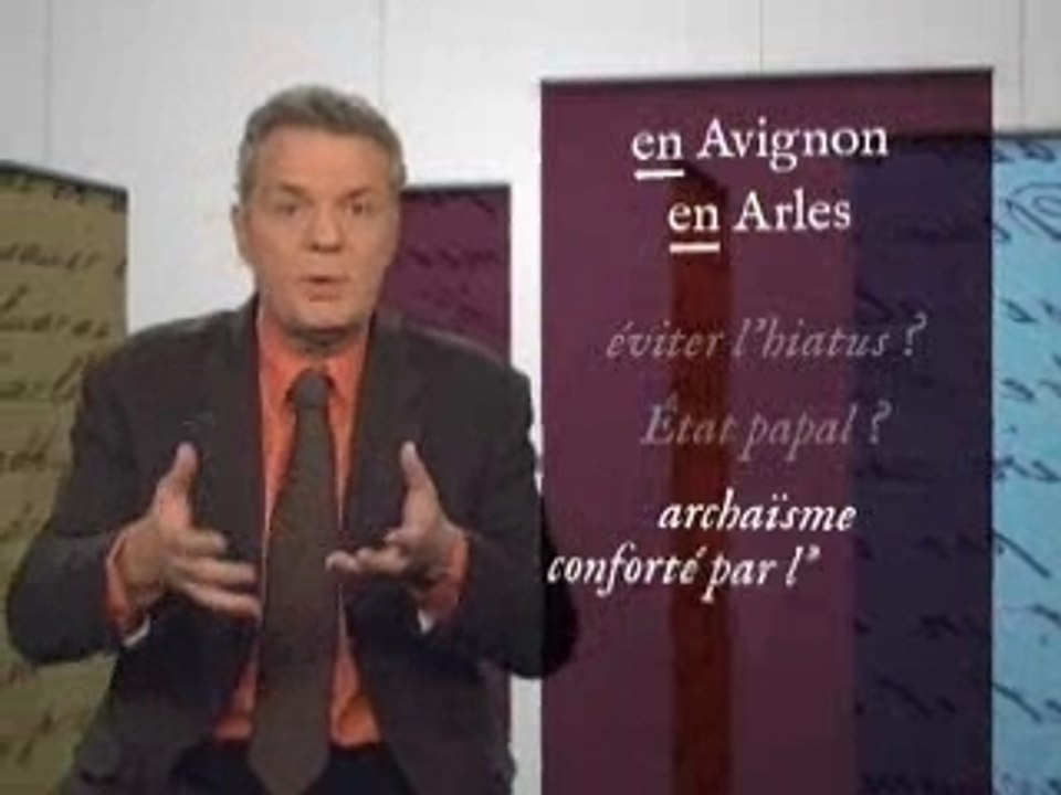 Pour en finir avec en avignon