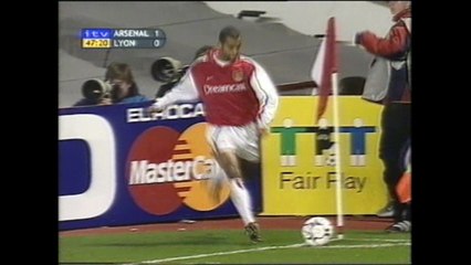 Arsenal 1-1 Lyon 2000/01 2nd half