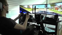 Racing some DiRT Rally with my newly built handbrake mod for my racing rig