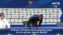 Matuidi: la France vise la 1ère place de son groupe